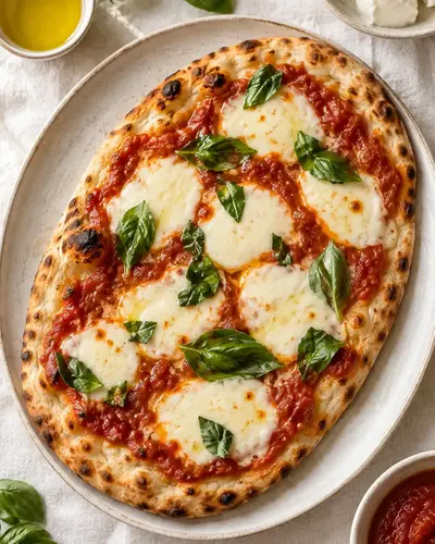 Margherita Flatbread Pizza