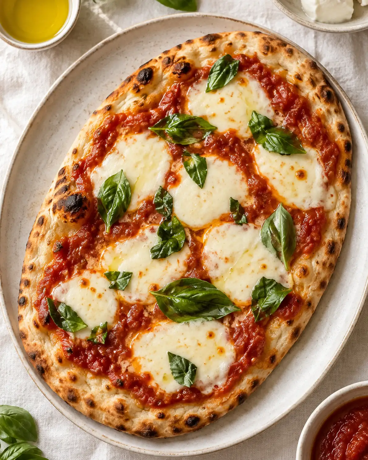 Margherita Flatbread Pizza